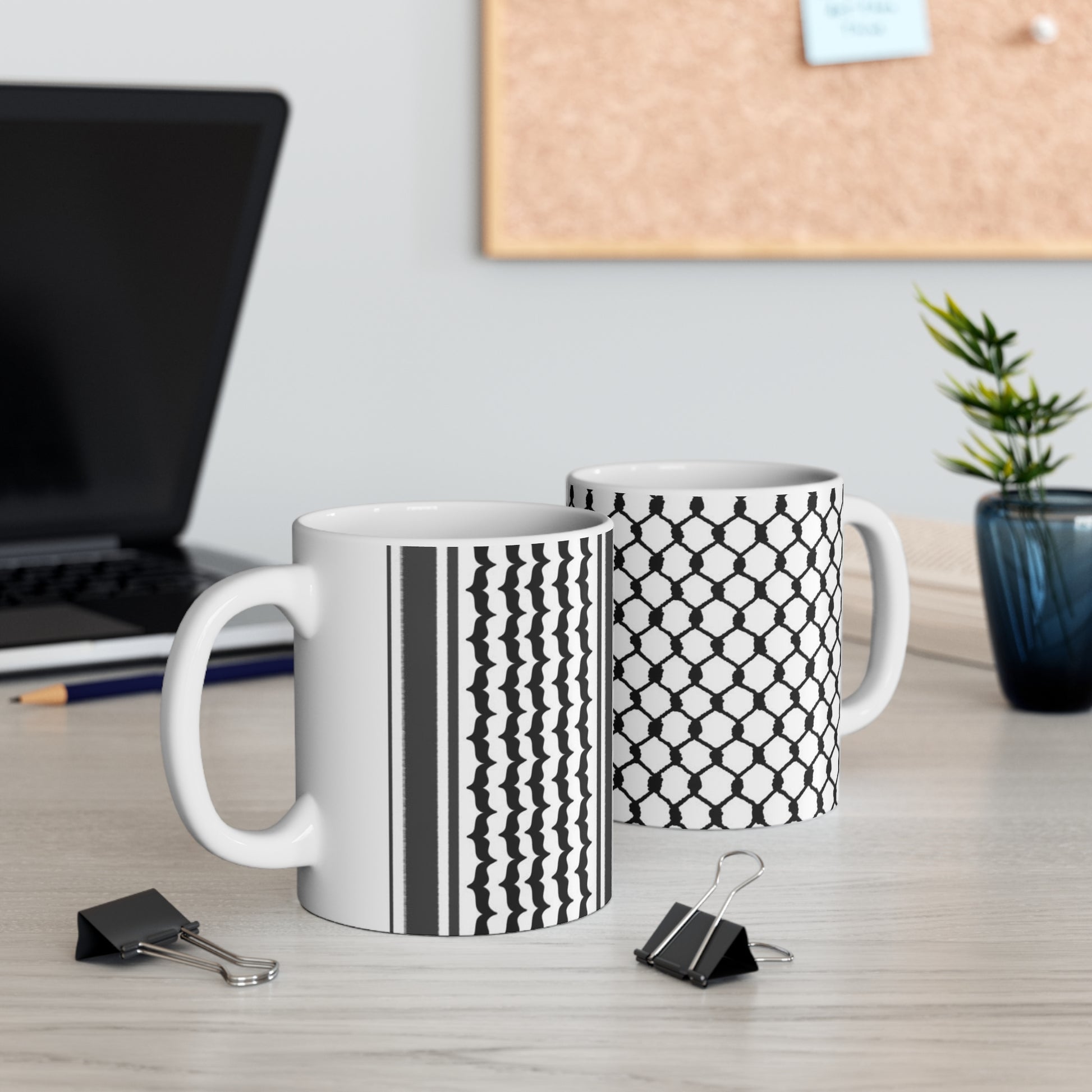 Palestinian Keffiyeh Mug 