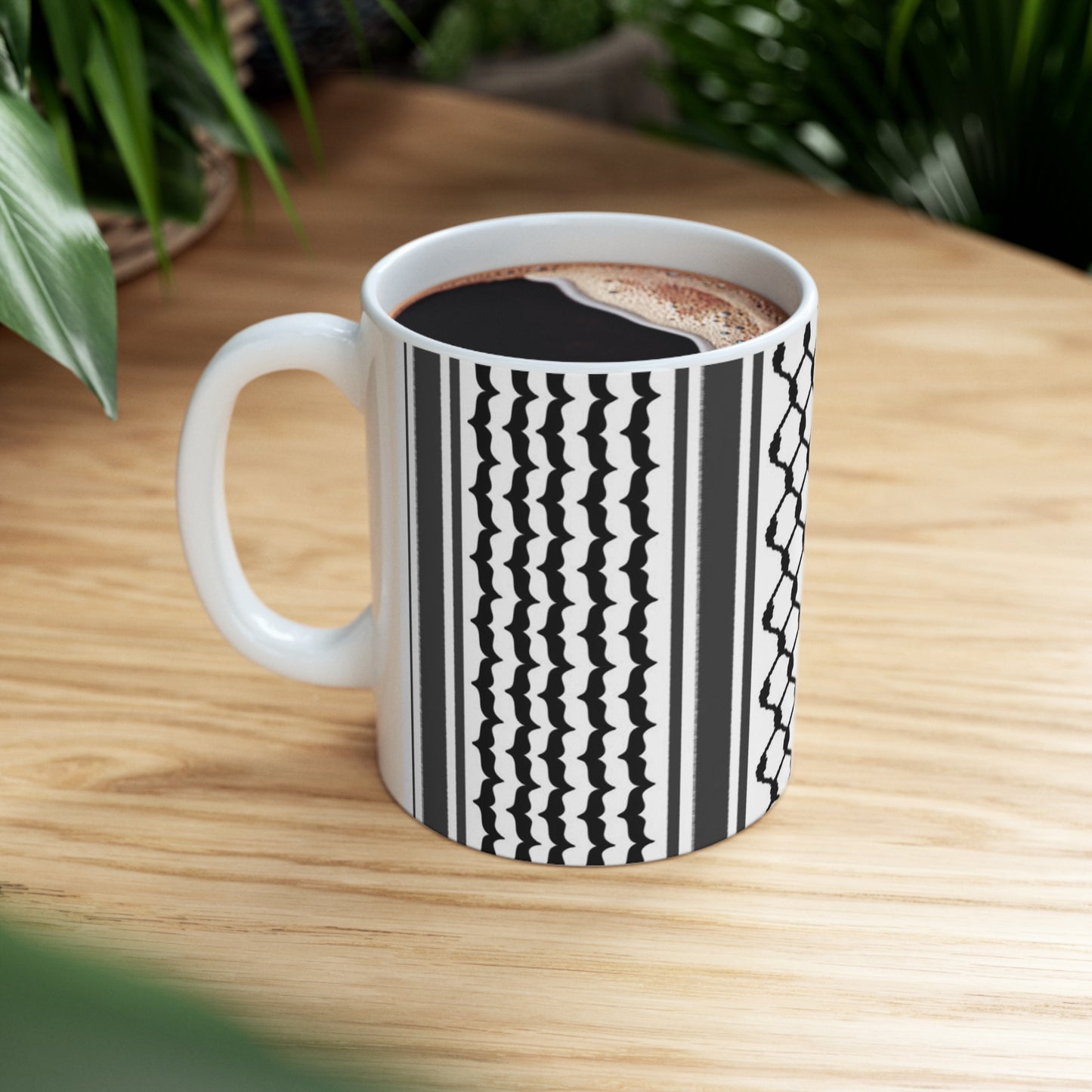 Palestinian Keffiyeh Mug 