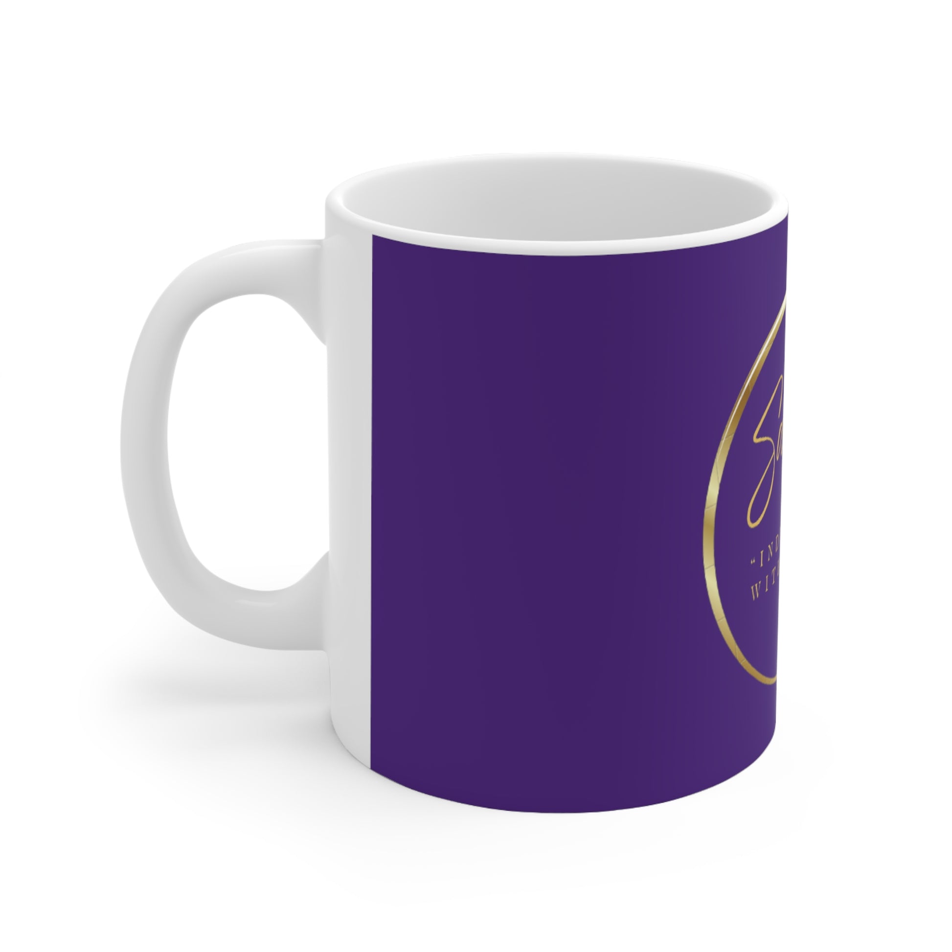 Purple Sabr Coffee Mug