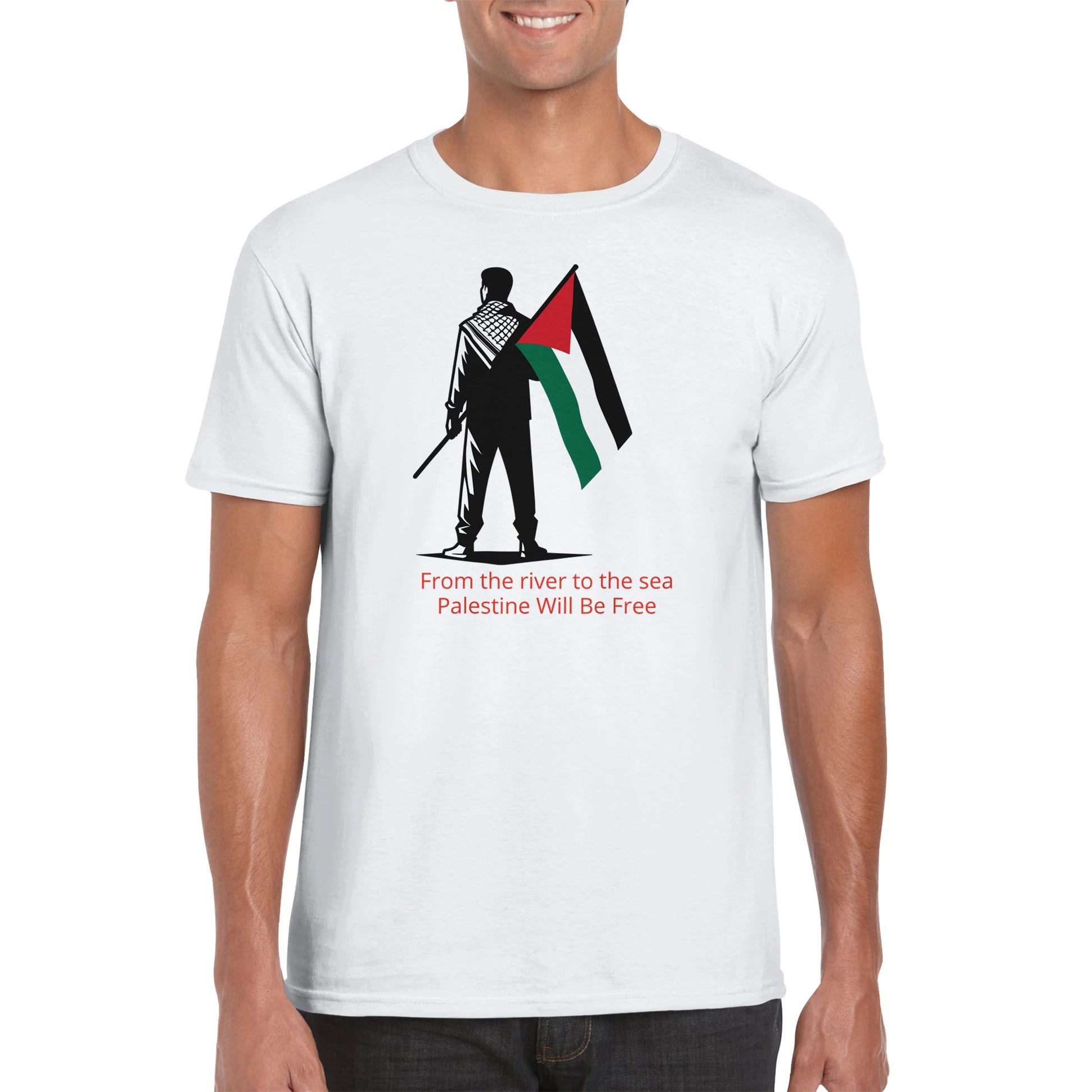 Palestine White T-shirt 